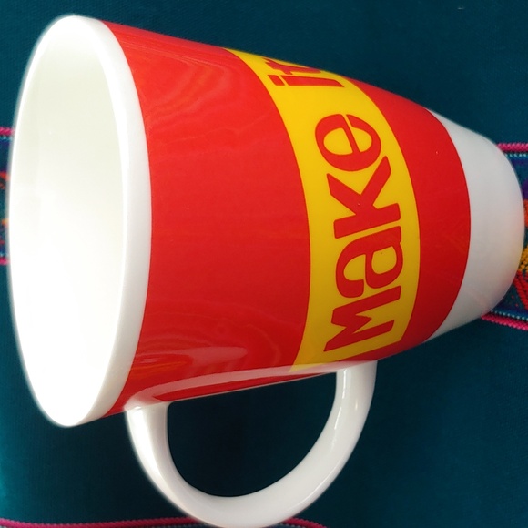 Roy Kirkham Set of Two Collectible 2006 Make It Tasty Fine Bone China Mugs - Picture 5 of 16